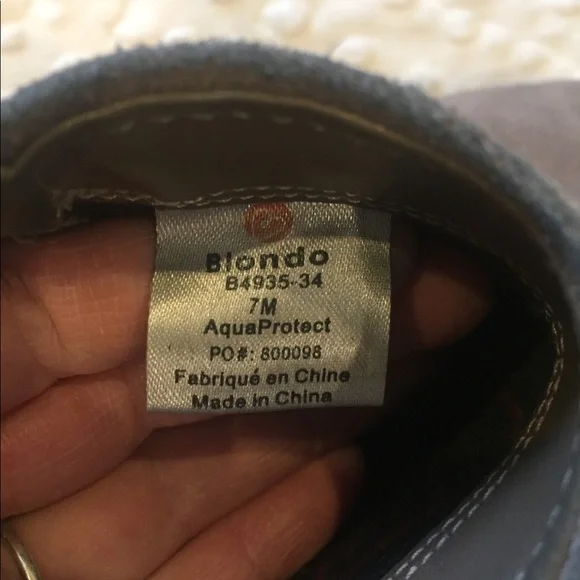 Blondo Tan Leather Ankle Boots - Picture 4 of 6